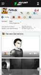 Mobile Screenshot of felixdc.deviantart.com