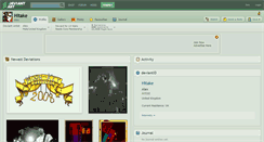 Desktop Screenshot of hitake.deviantart.com