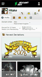 Mobile Screenshot of hitake.deviantart.com