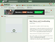 Tablet Screenshot of dvanp123.deviantart.com