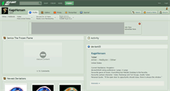 Desktop Screenshot of kagehensen.deviantart.com
