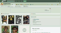 Desktop Screenshot of evilryokojesse.deviantart.com