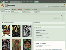 Tablet Screenshot of evilryokojesse.deviantart.com