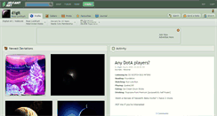 Desktop Screenshot of d1git.deviantart.com