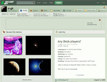 Tablet Screenshot of d1git.deviantart.com