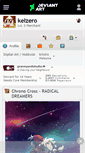 Mobile Screenshot of kelzero.deviantart.com