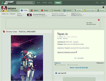 Tablet Screenshot of kelzero.deviantart.com