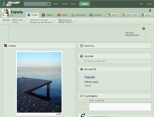 Tablet Screenshot of falpella.deviantart.com