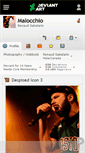 Mobile Screenshot of malocchio.deviantart.com