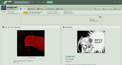 Desktop Screenshot of orange-bell.deviantart.com