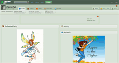Desktop Screenshot of meezerkat.deviantart.com