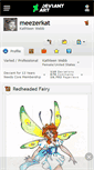 Mobile Screenshot of meezerkat.deviantart.com
