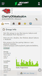 Mobile Screenshot of cherryofakatsuki.deviantart.com