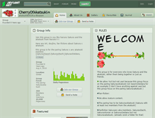 Tablet Screenshot of cherryofakatsuki.deviantart.com