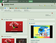 Tablet Screenshot of gardener-hawaii.deviantart.com