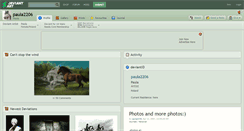 Desktop Screenshot of paula2206.deviantart.com