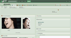 Desktop Screenshot of girlymouths.deviantart.com