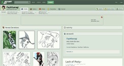 Desktop Screenshot of faytkisanagi.deviantart.com