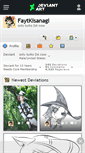 Mobile Screenshot of faytkisanagi.deviantart.com