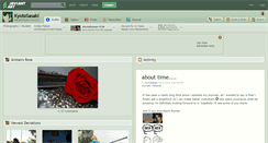 Desktop Screenshot of kyotosasaki.deviantart.com