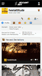 Mobile Screenshot of heelattitude.deviantart.com