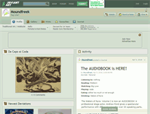Tablet Screenshot of moundfreek.deviantart.com