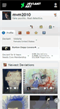 Mobile Screenshot of mvm2010.deviantart.com
