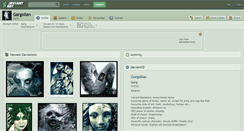 Desktop Screenshot of gargolian.deviantart.com