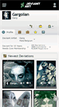 Mobile Screenshot of gargolian.deviantart.com