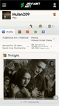 Mobile Screenshot of mulan209.deviantart.com
