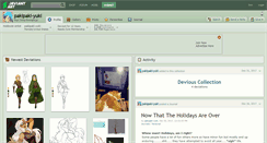 Desktop Screenshot of pakipaki-yuki.deviantart.com