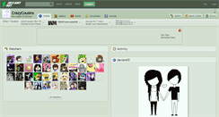 Desktop Screenshot of crazycousins.deviantart.com