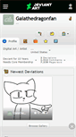 Mobile Screenshot of gaiathedragonfan.deviantart.com