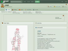 Tablet Screenshot of chib0.deviantart.com