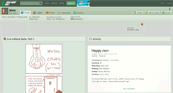 Desktop Screenshot of aiwo.deviantart.com