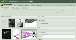 Desktop Screenshot of emptydreams.deviantart.com