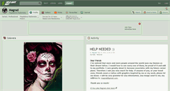 Desktop Screenshot of magrad.deviantart.com