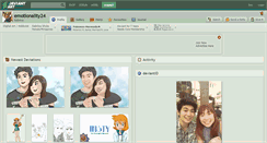Desktop Screenshot of emotionality24.deviantart.com