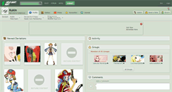 Desktop Screenshot of kukin.deviantart.com