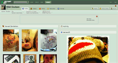 Desktop Screenshot of nikki-sixxteen.deviantart.com
