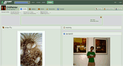 Desktop Screenshot of chilipainter.deviantart.com