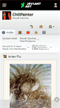 Mobile Screenshot of chilipainter.deviantart.com