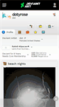 Mobile Screenshot of dotyrose.deviantart.com