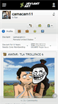 Mobile Screenshot of camacam11.deviantart.com