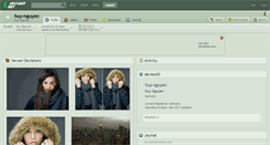 Desktop Screenshot of huy-nguyen.deviantart.com