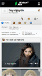 Mobile Screenshot of huy-nguyen.deviantart.com