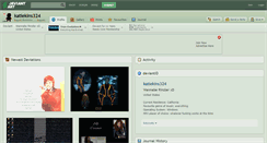 Desktop Screenshot of katiekins324.deviantart.com