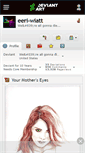 Mobile Screenshot of eeri-wiatt.deviantart.com