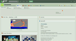 Desktop Screenshot of chromolava.deviantart.com