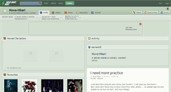Desktop Screenshot of nowa-hikari.deviantart.com